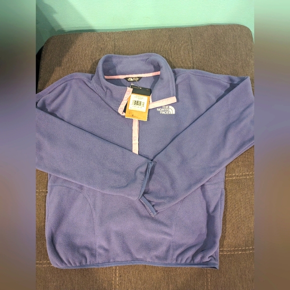 The North Face Other - Big‎ Kids The North Face Fleece Coat Half Snap XXL 18/20 NWT $60 Canyon Blue